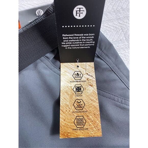 FLATWOOD THREADS Men's XXLARGE (44/46) Cargo Shorts. - GRAY - Picture 7 of 10